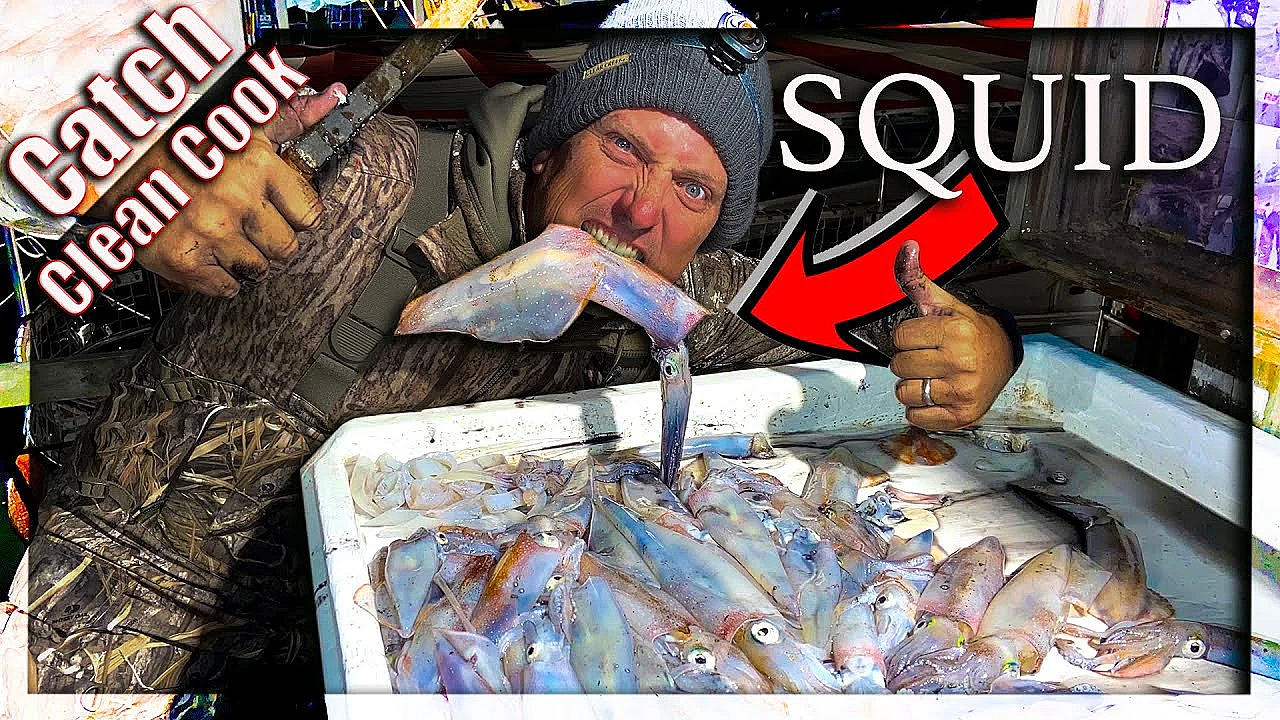 Wild Calamari {catch Clean Cook} Nantucket Seafood On The Dock!!!