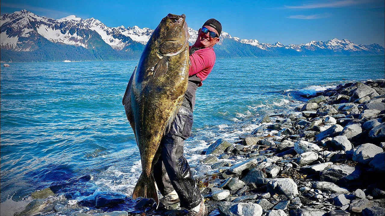 Giant Alaskan Halibut On A Rental Boat! {catch Clean Cook} My Biggest Ever