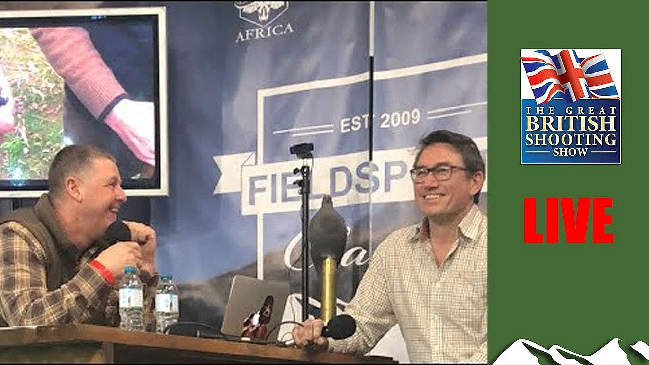 Andy Crow Takes To The Fstv Stage At The British Shooting Show 2019