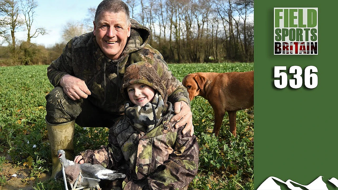 Fieldsports Britain - Crow Takes His Grandson Shooting