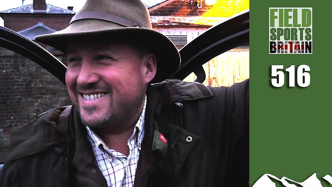 Fieldsports Britain - Roy Clatters His Antlers